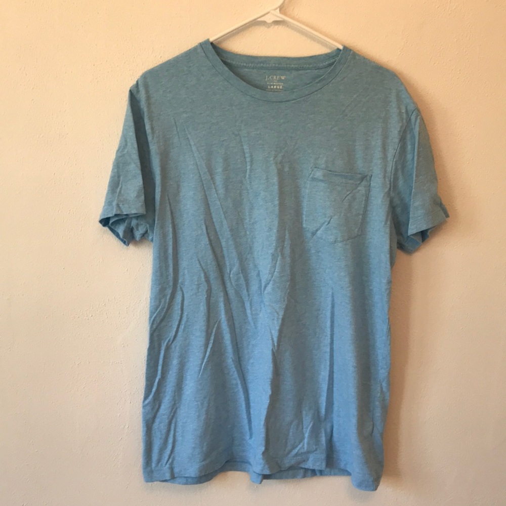 Jcrew Blue Slim Washed T-Shirt